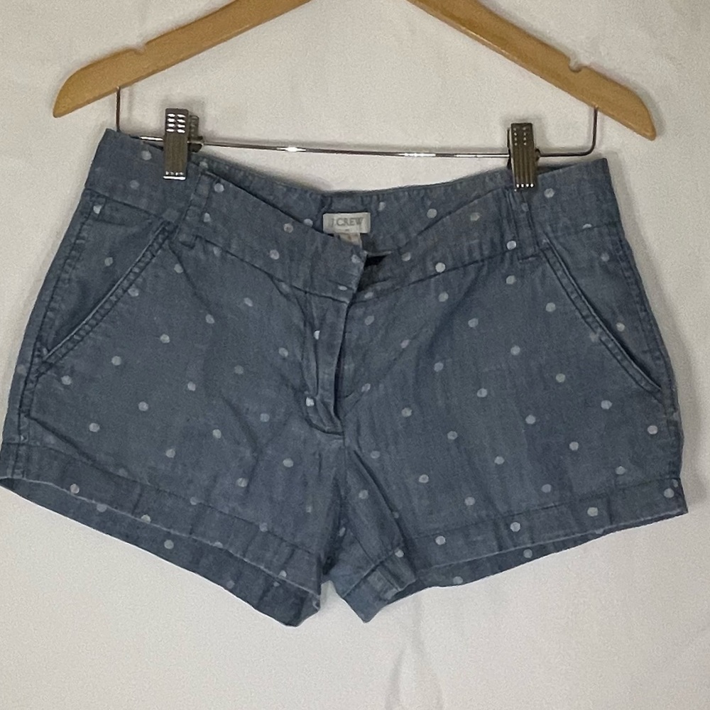 JCREW Women’s polka dot short 2.5” inseam